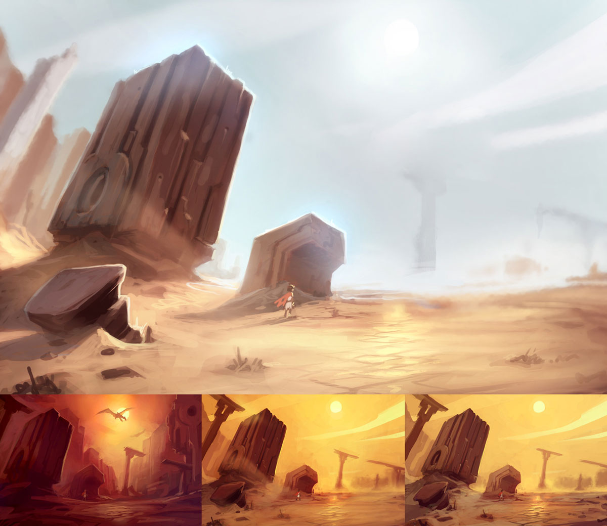 Desert Mood Art from RiME