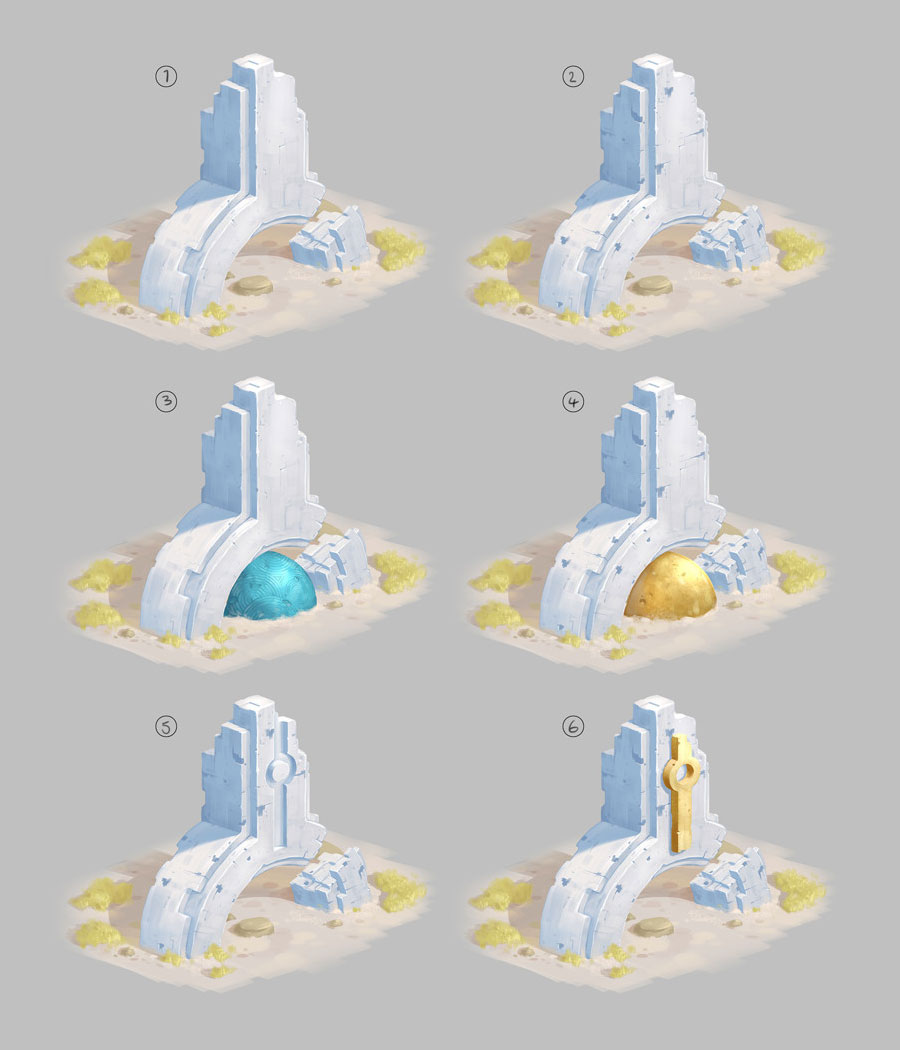 Shrine Variations Art from RiME