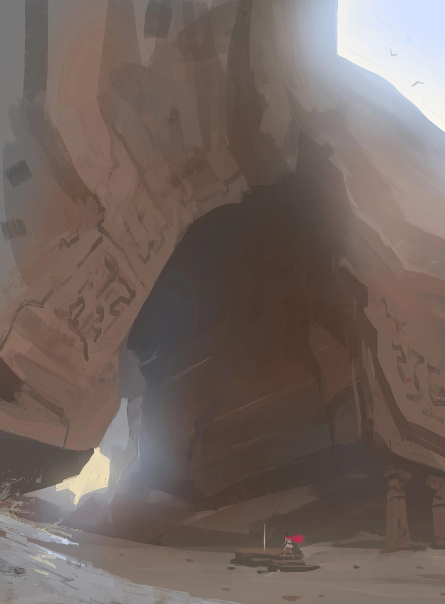 Spearcove Art from RiME