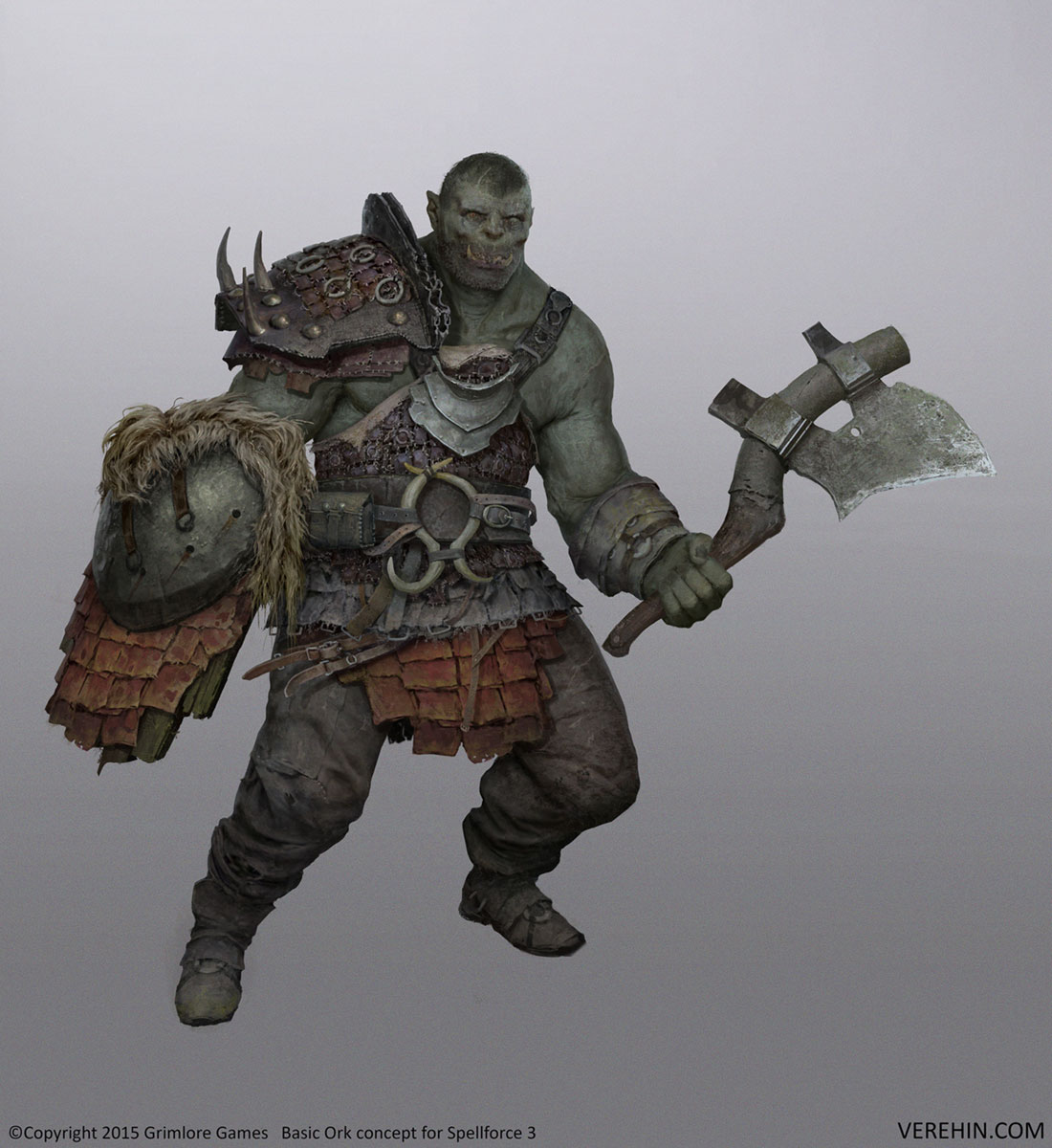 Basic Orc Art from SpellForce 3