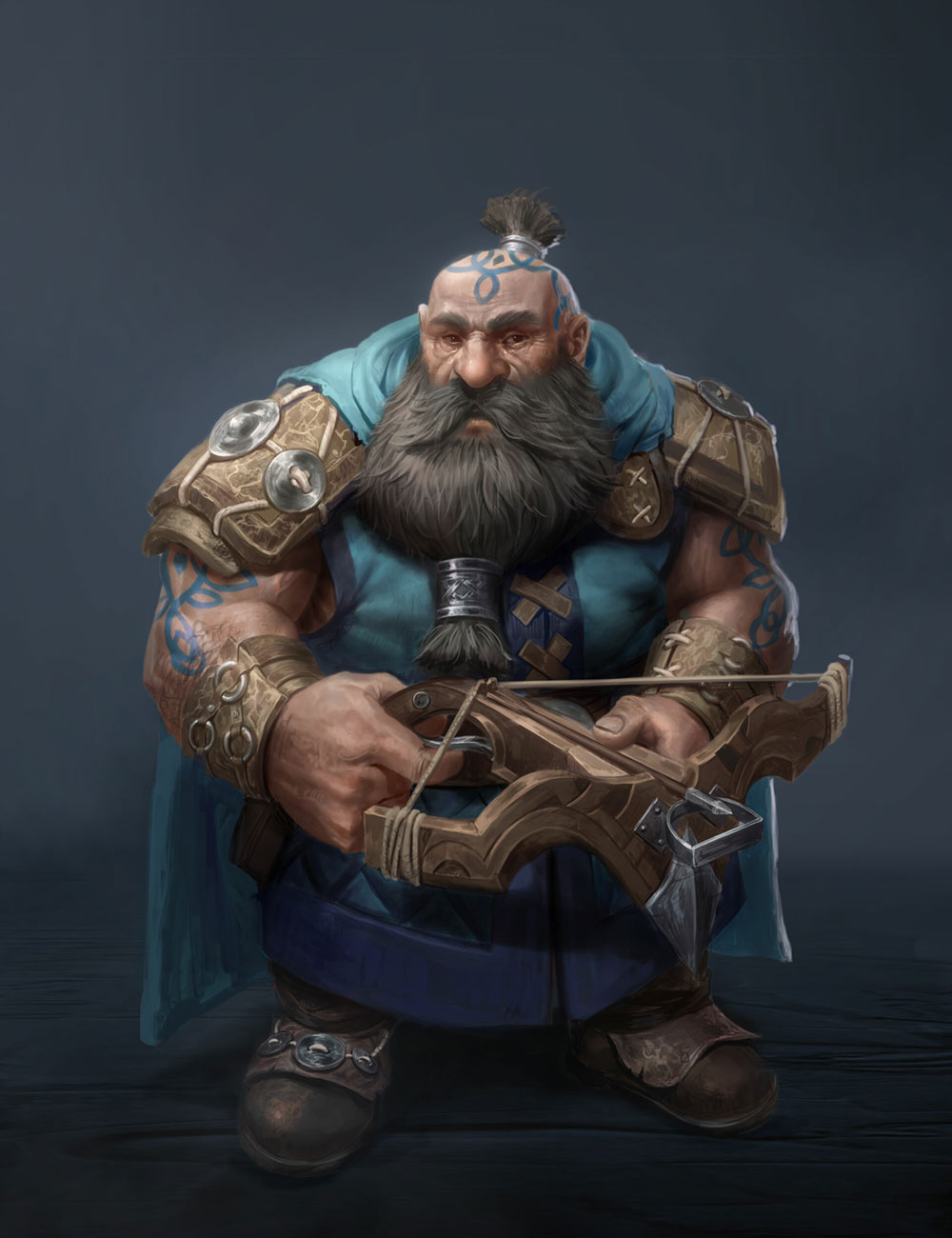 Dwarf Archer Art from SpellForce 3