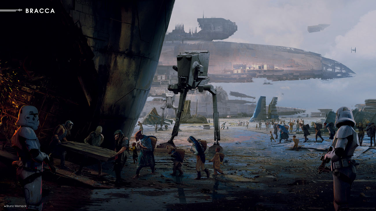 Bracca Art from Star Wars Jedi: Fallen Order