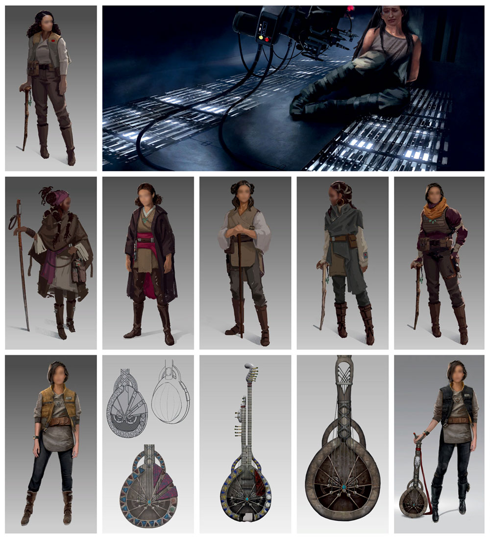 Cere Junda Ideation Art from Star Wars Jedi: Fallen Order