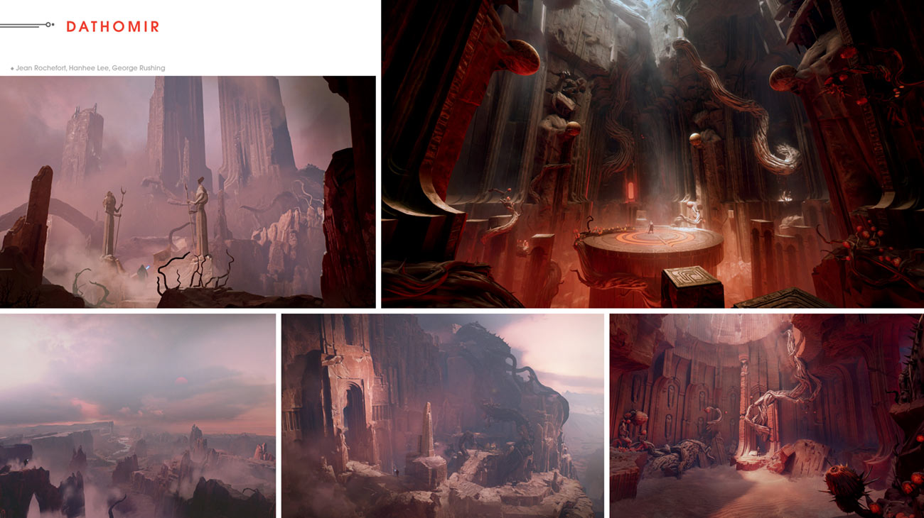 Dathomir Environments Art from Star Wars Jedi: Fallen Order