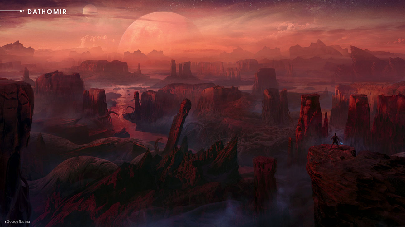 Dathomir Art from Star Wars Jedi: Fallen Order