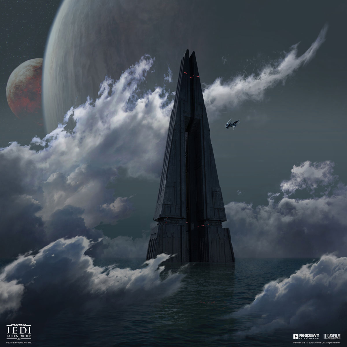 Fortress Inquisitorius Art from Star Wars Jedi: Fallen Order