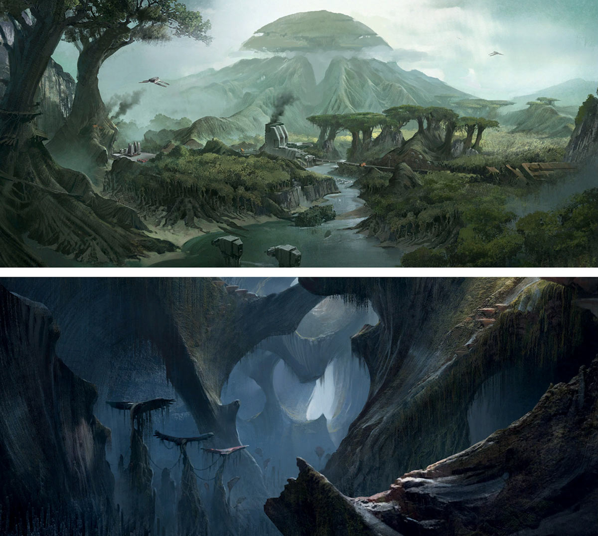 Kashyyyk Concept Art from Star Wars Jedi: Fallen Order