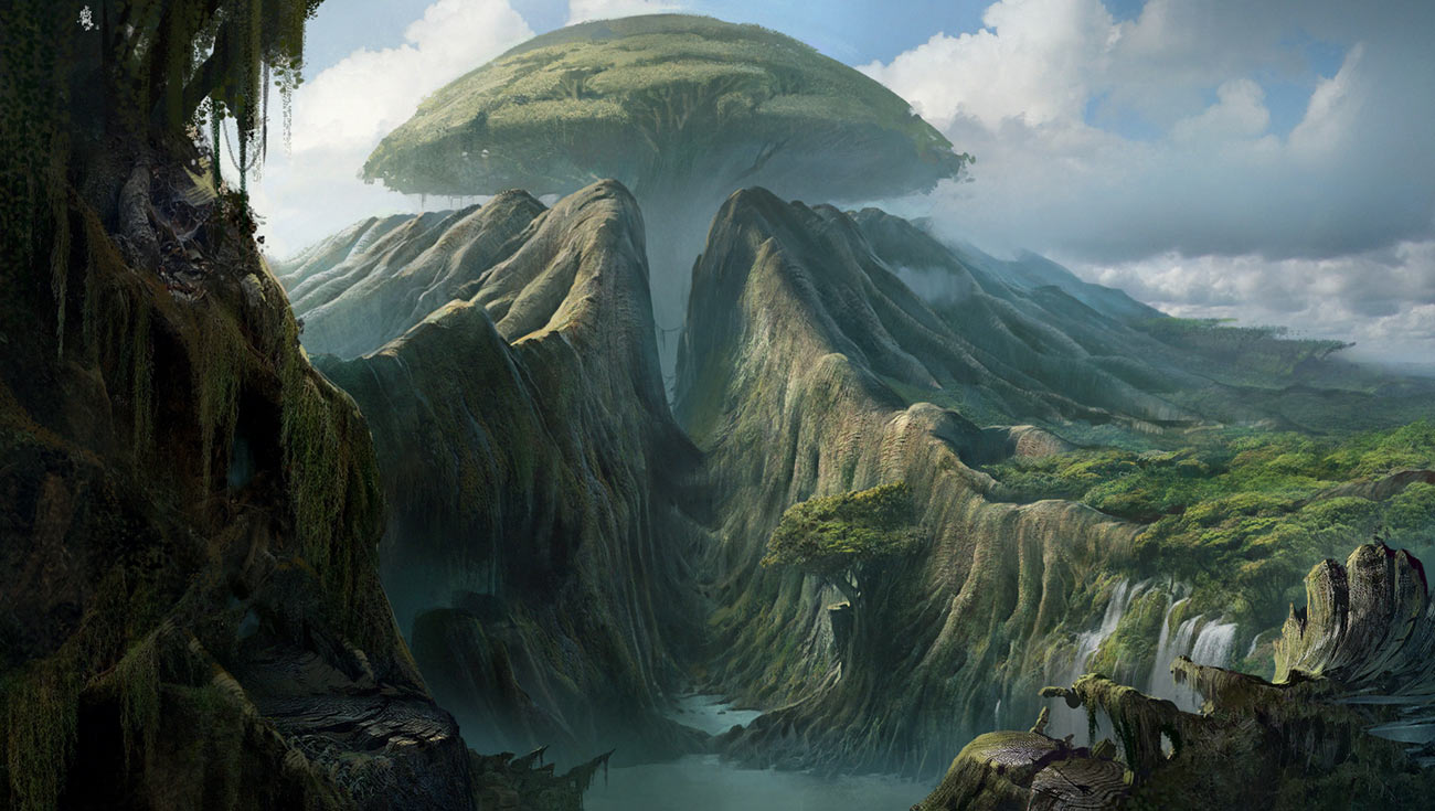 Kashyyyk Giant Tree Art from Star Wars Jedi: Fallen Order