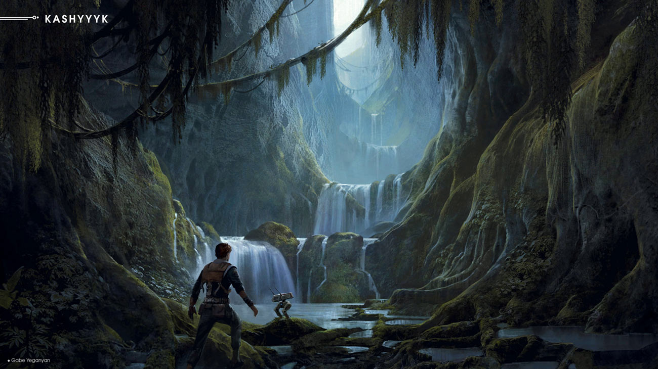 Kashyyyk Art from Star Wars Jedi: Fallen Order