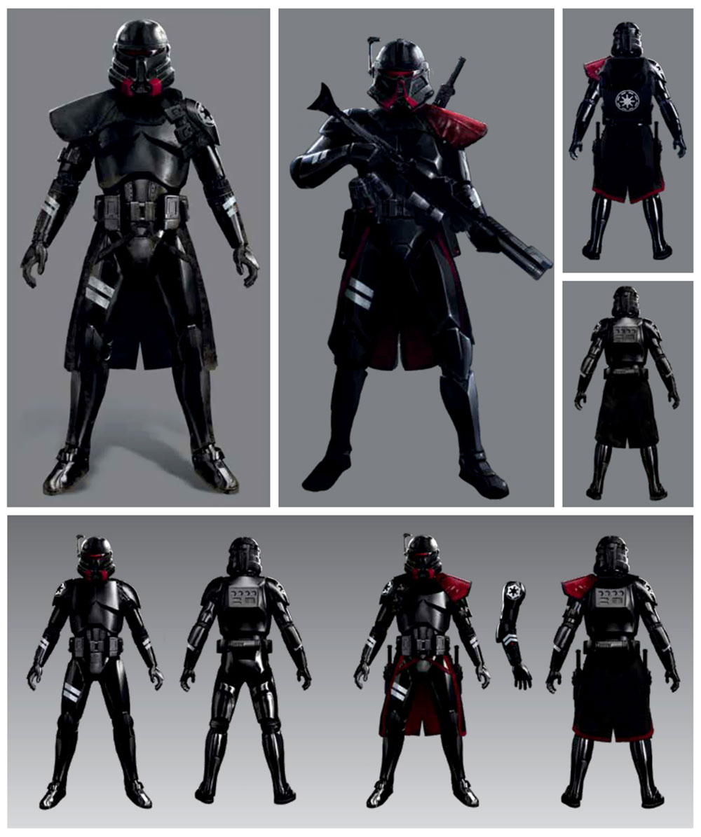 Purge Trooper Concept Art from Star Wars Jedi: Fallen Order