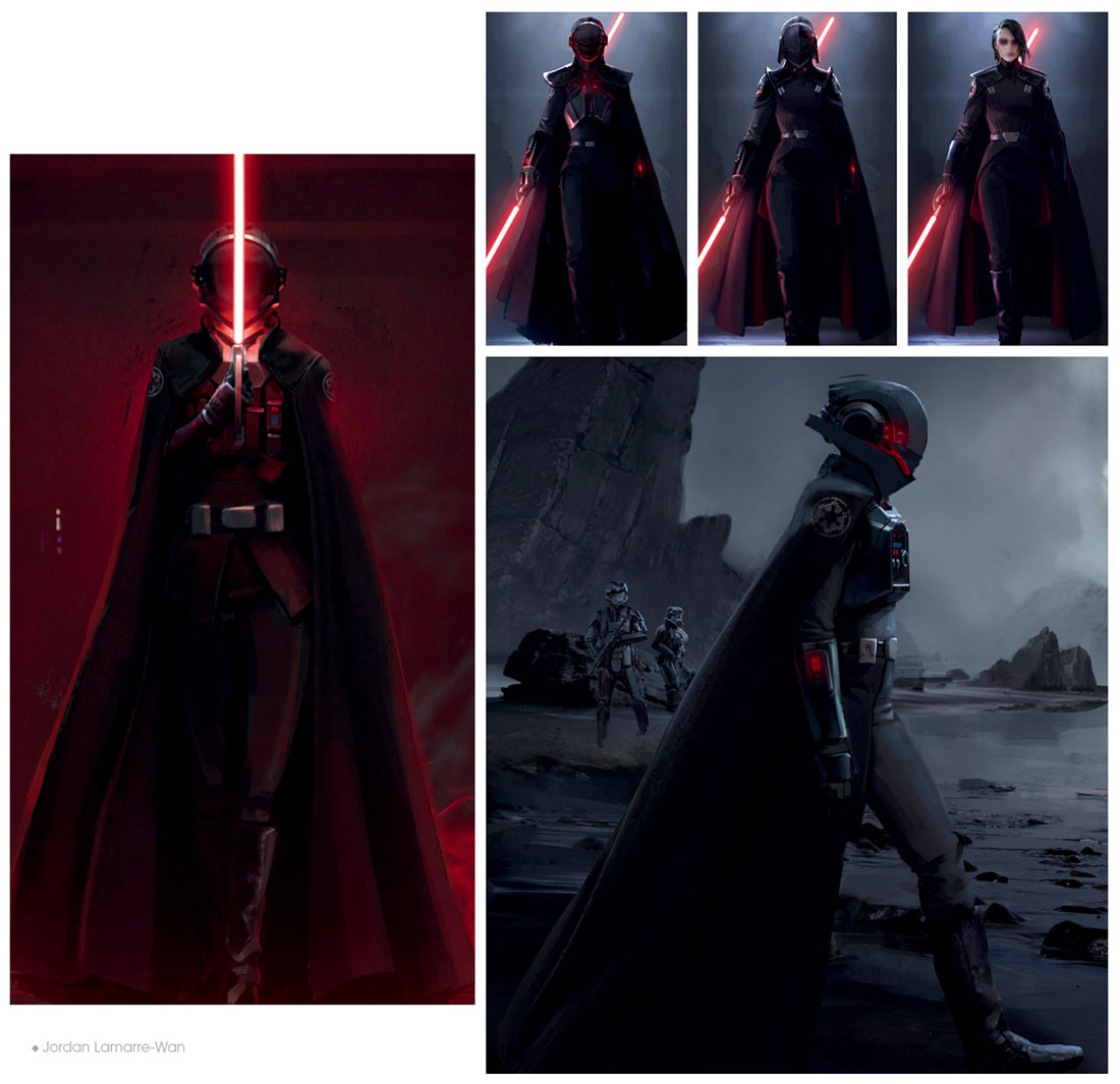 Second Sister Concepts from Star Wars Jedi: Fallen Order