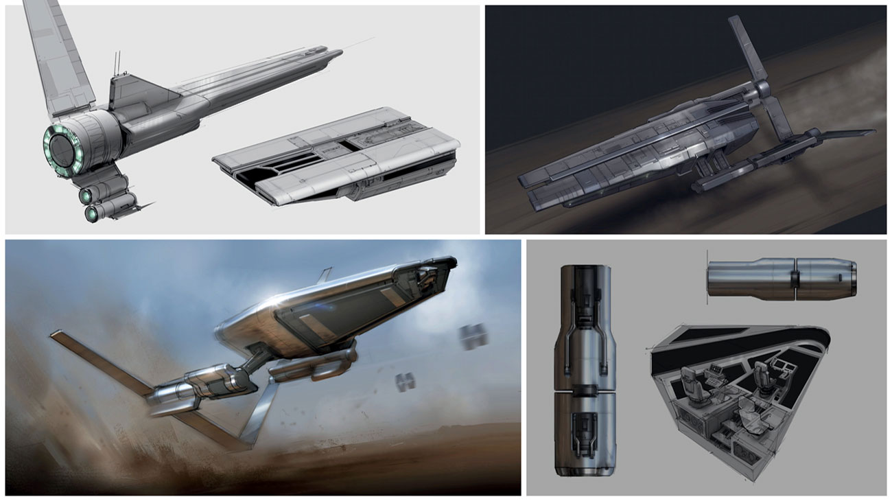 Stinger Mantis Concept Art from Star Wars Jedi: Fallen Order