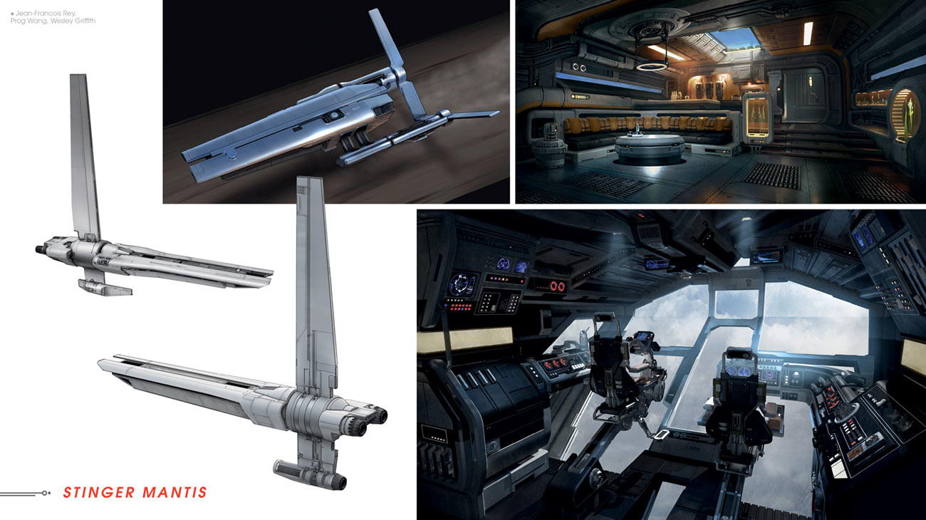 Stinger Mantis Art from Star Wars Jedi: Fallen Order