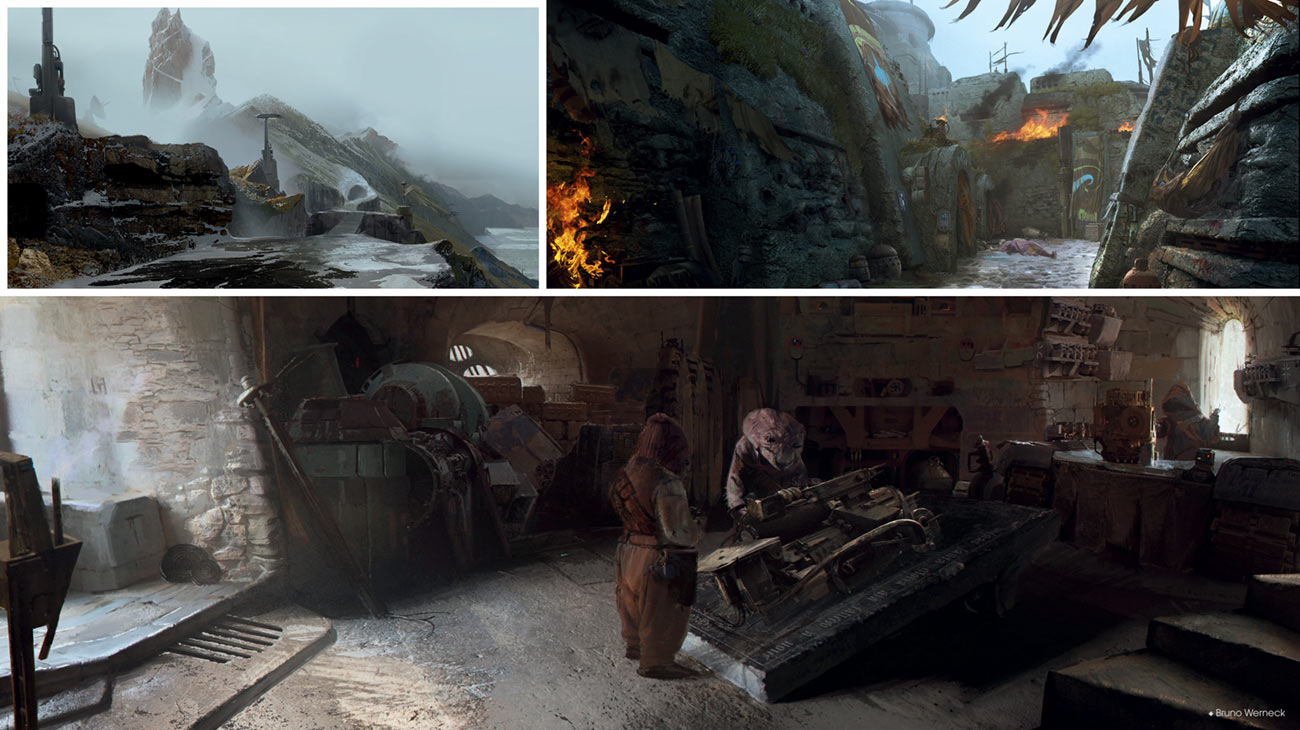 Zeffo Concept Art from Star Wars Jedi: Fallen Order