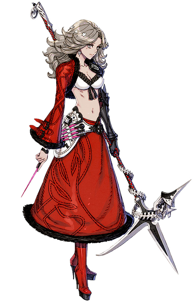 Cynthia Character Art from Terra Battle 2
