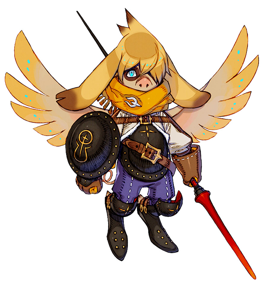 Frendon Character Art from Terra Battle 2