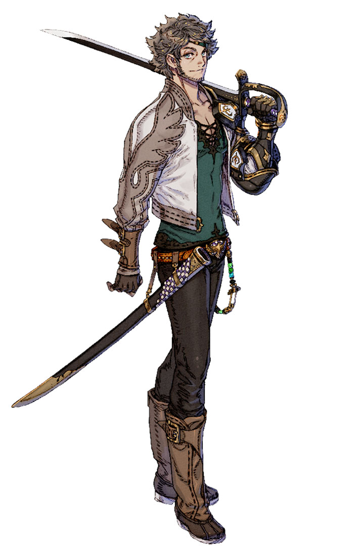 Ganah Character Art from Terra Battle 2