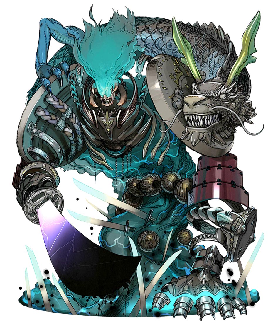 Guardian Ahryu DNA Art from Terra Battle 2