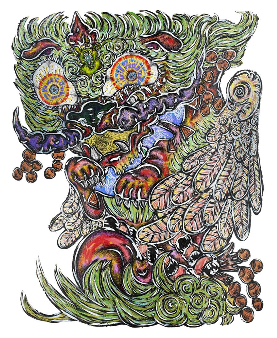 Guardian Ajishi RNA Art from Terra Battle 2