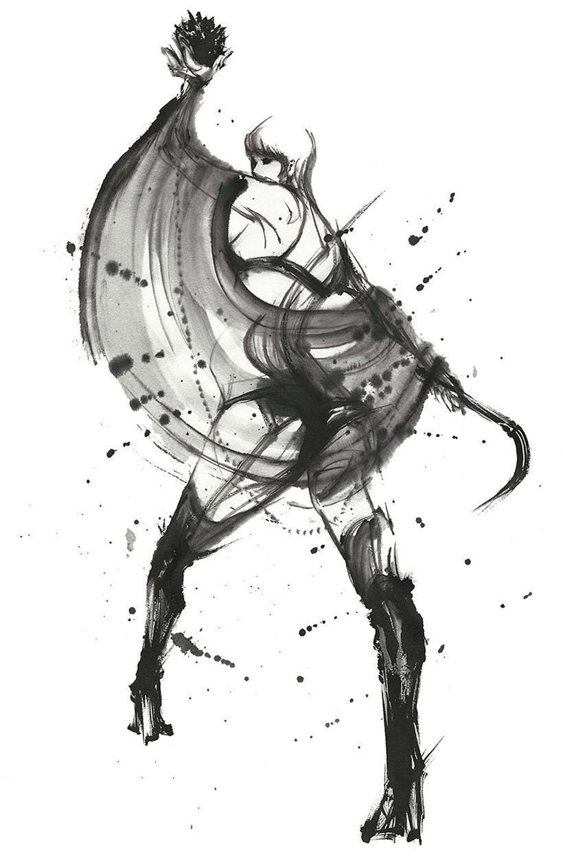 Guardian Ame no Uzume DNA Art from Terra Battle 2