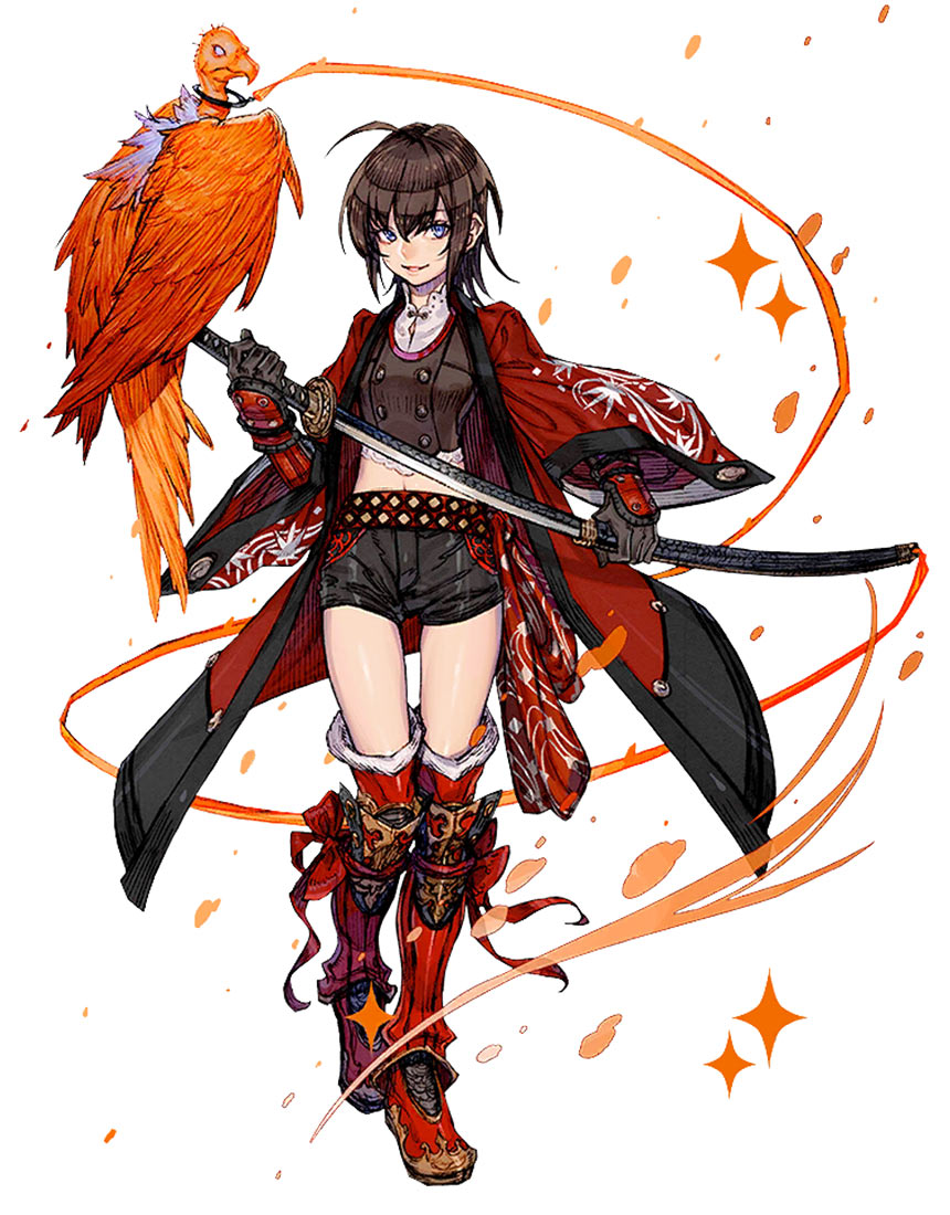 Guardian Amizuki RNA Art from Terra Battle 2