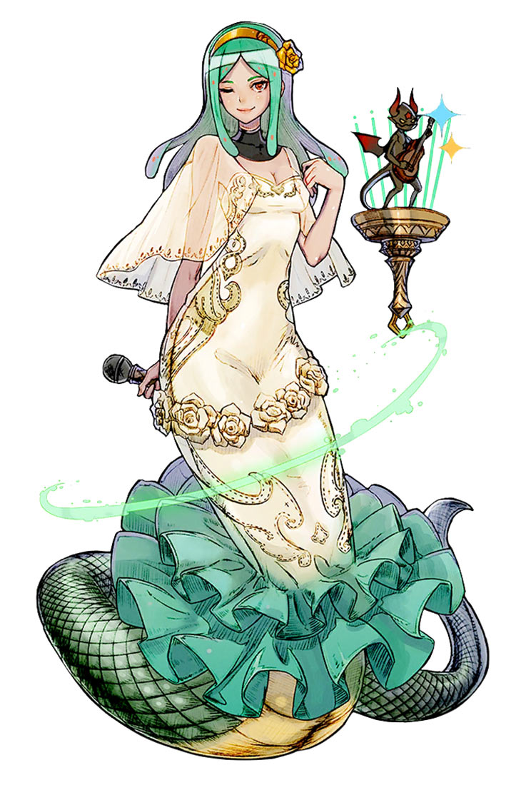 Guardian Bibi'lamia Art from Terra Battle 2