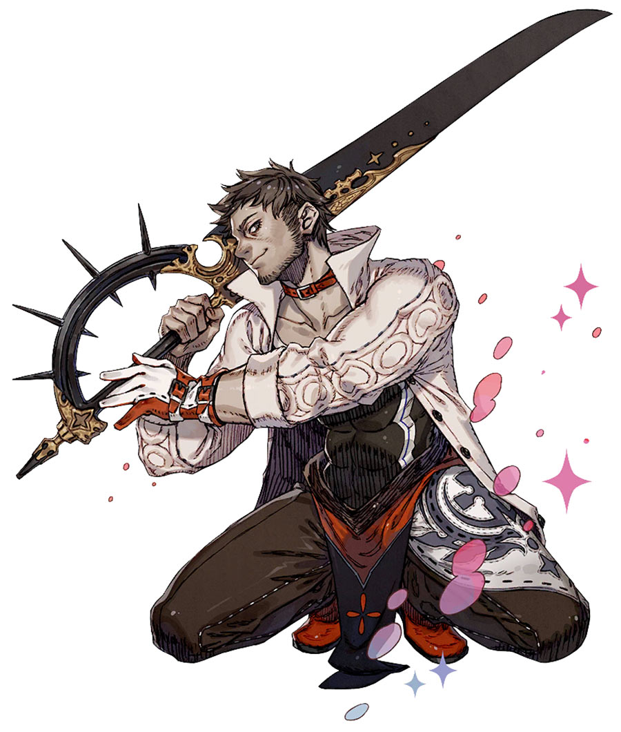 Guardian Brone Art from Terra Battle 2