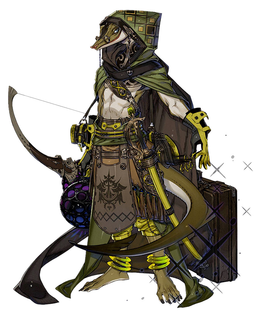 Guardian Bur'nard Art from Terra Battle 2