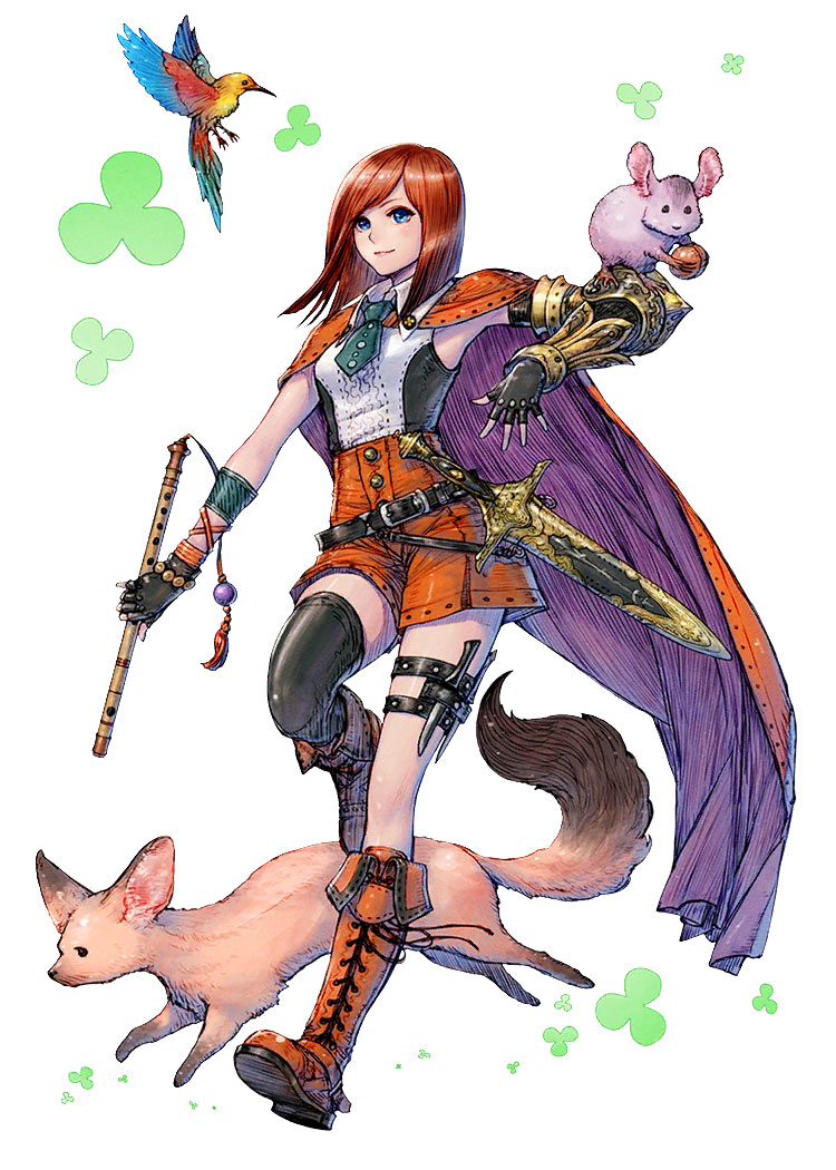 Guardian Coyik RNA Art from Terra Battle 2