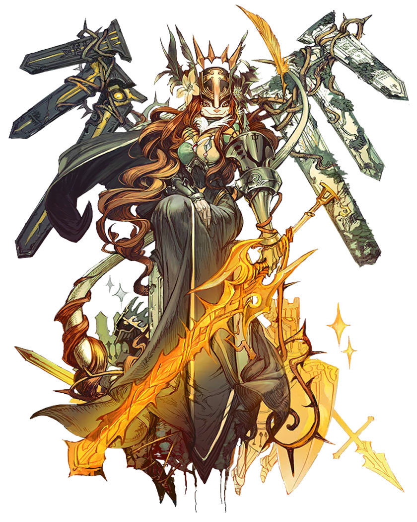 Guardian Eliz'beth DNA Art from Terra Battle 2