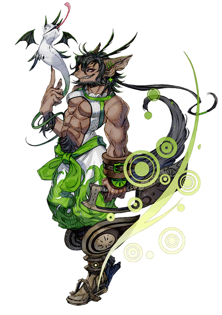 Guardian Enaveldt DNA Art from Terra Battle 2
