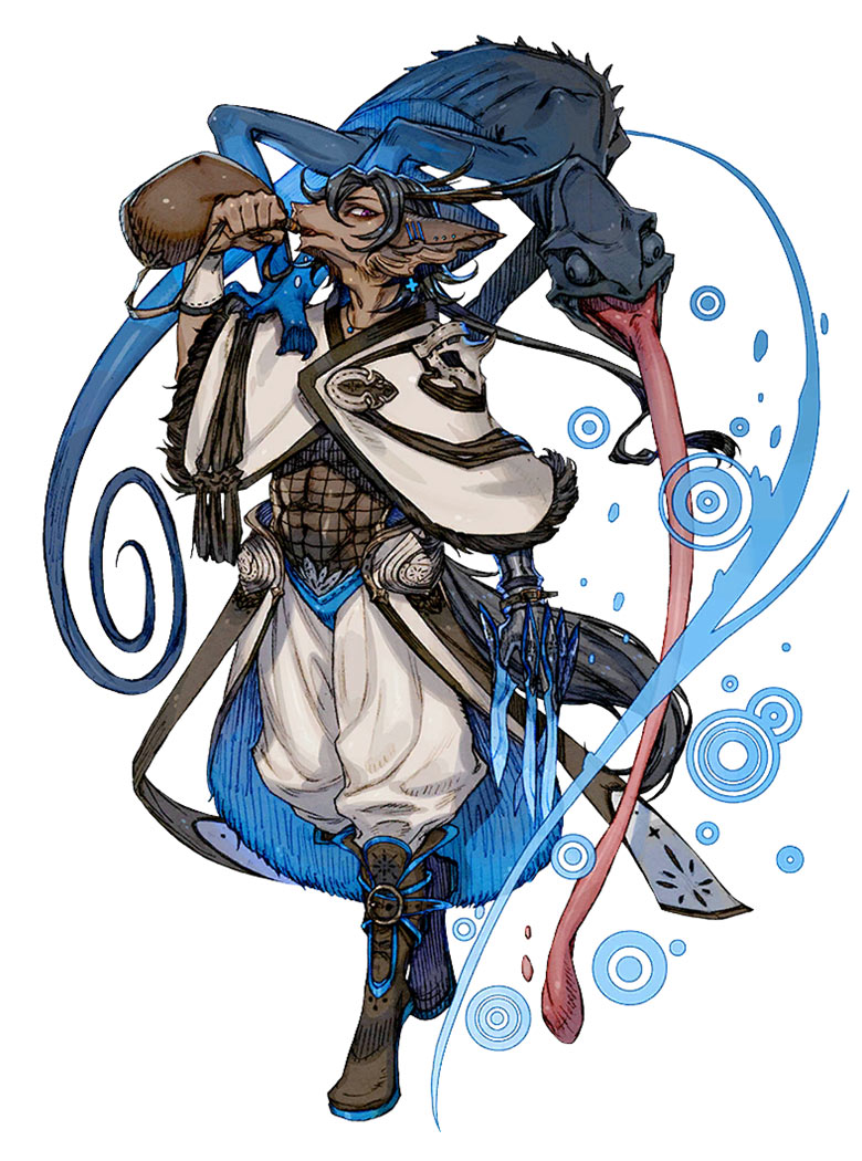Guardian Enaveldt RNA Art from Terra Battle 2