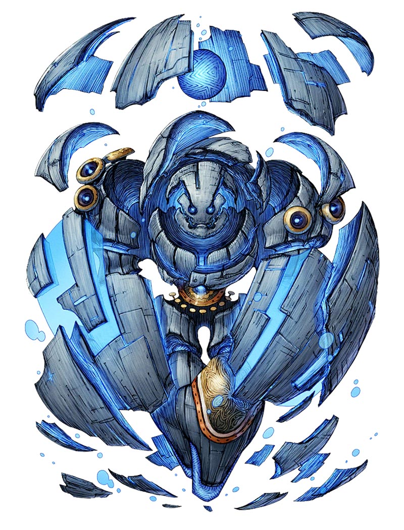 Guardian Gantt DNA Art from Terra Battle 2