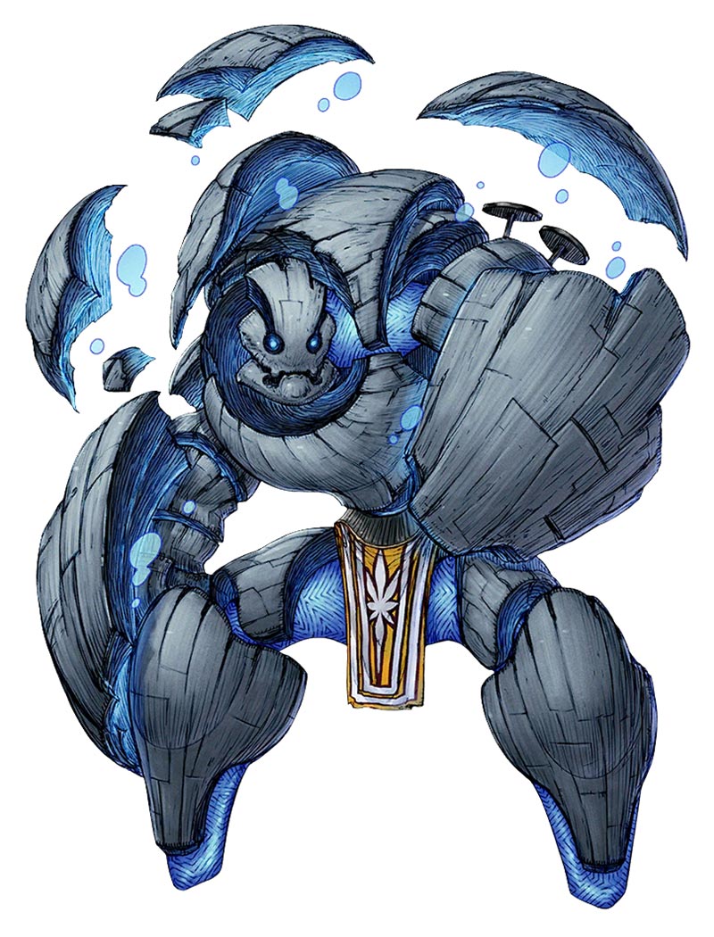 Guardian Gantt Art from Terra Battle 2