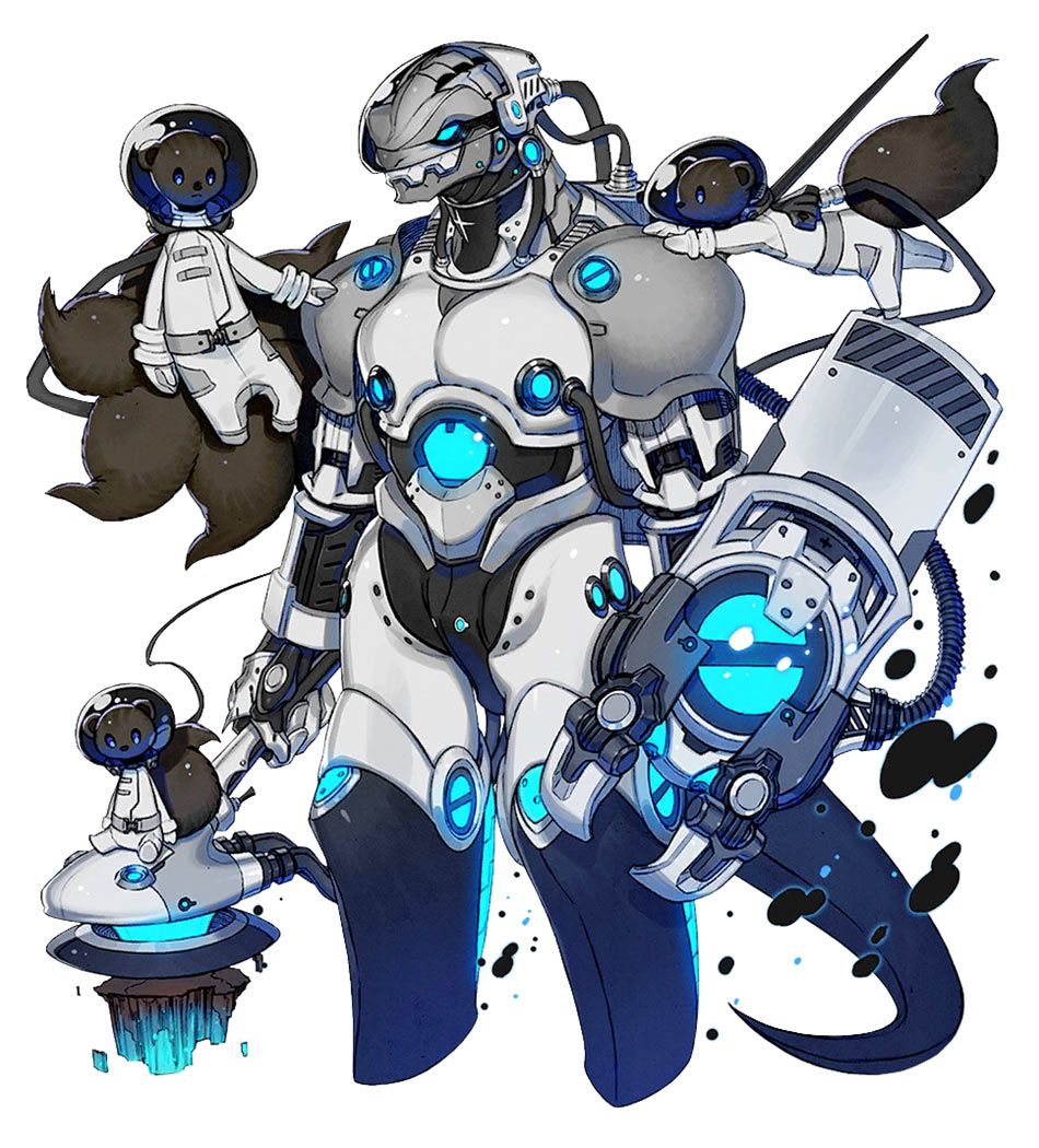 Guardian Gun'ford RNA Art from Terra Battle 2