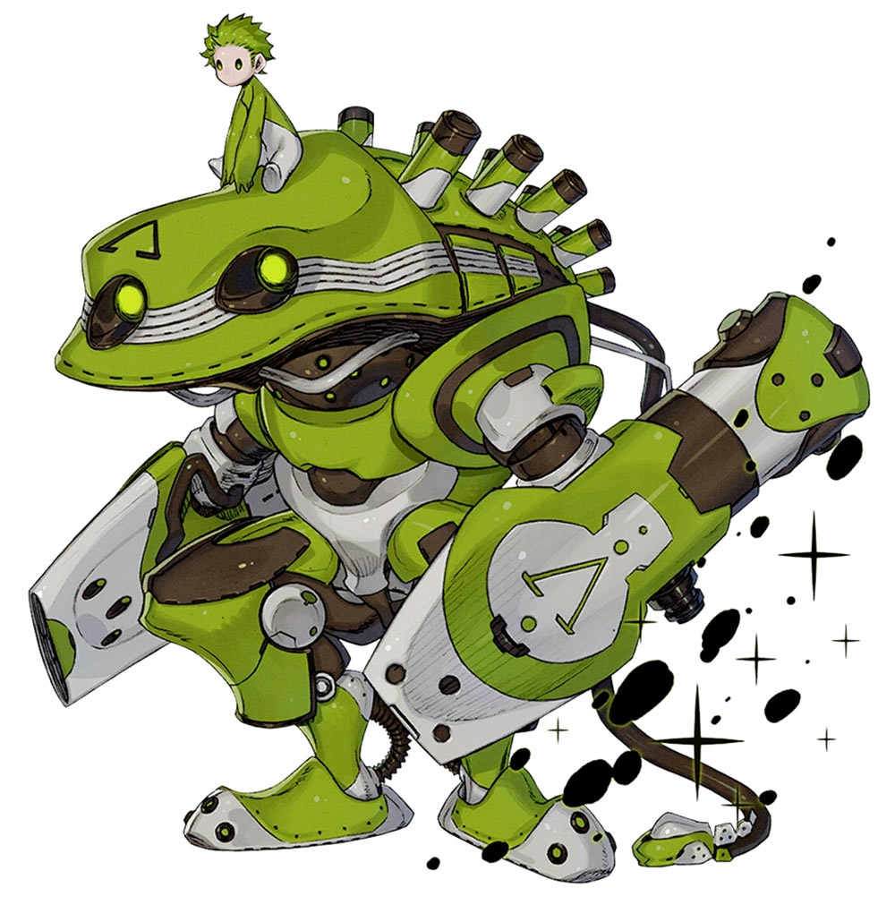 Guardian Gyut.r0n Art from Terra Battle 2
