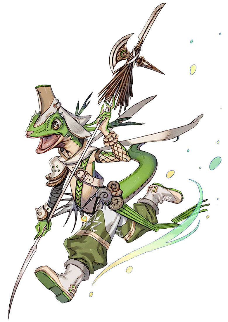 Guardian Ipp'oh DNA Art from Terra Battle 2