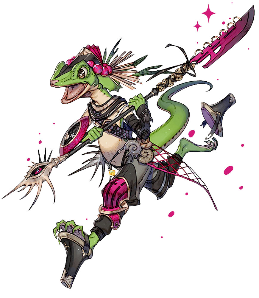 Guardian Ipp'oh RNA Art from Terra Battle 2
