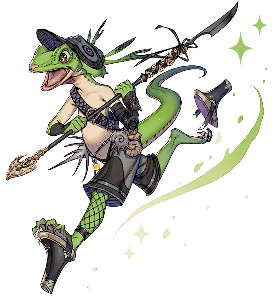 Guardian Ipp'oh Art from Terra Battle 2