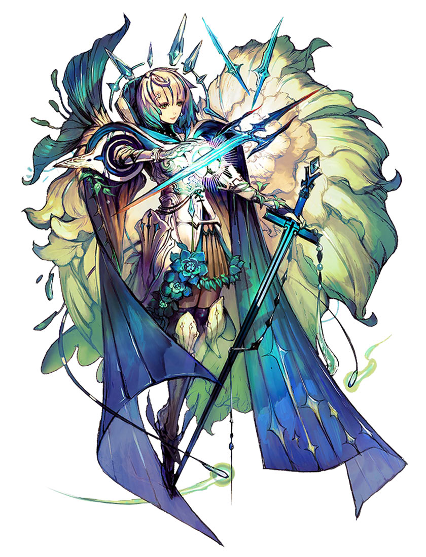 Guardian Jeanne RNA Art from Terra Battle 2