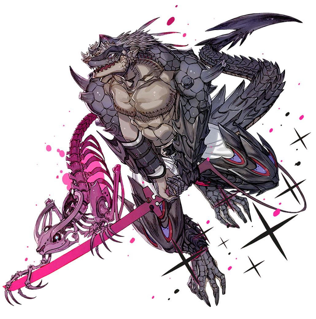 Guardian Ji'row DNA Art from Terra Battle 2