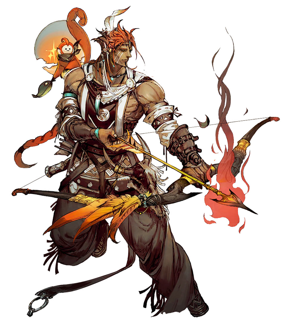 Guardian Johnny Art from Terra Battle 2