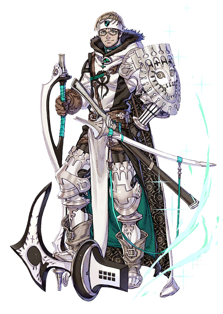 Guardian Kenton RNA Art from Terra Battle 2