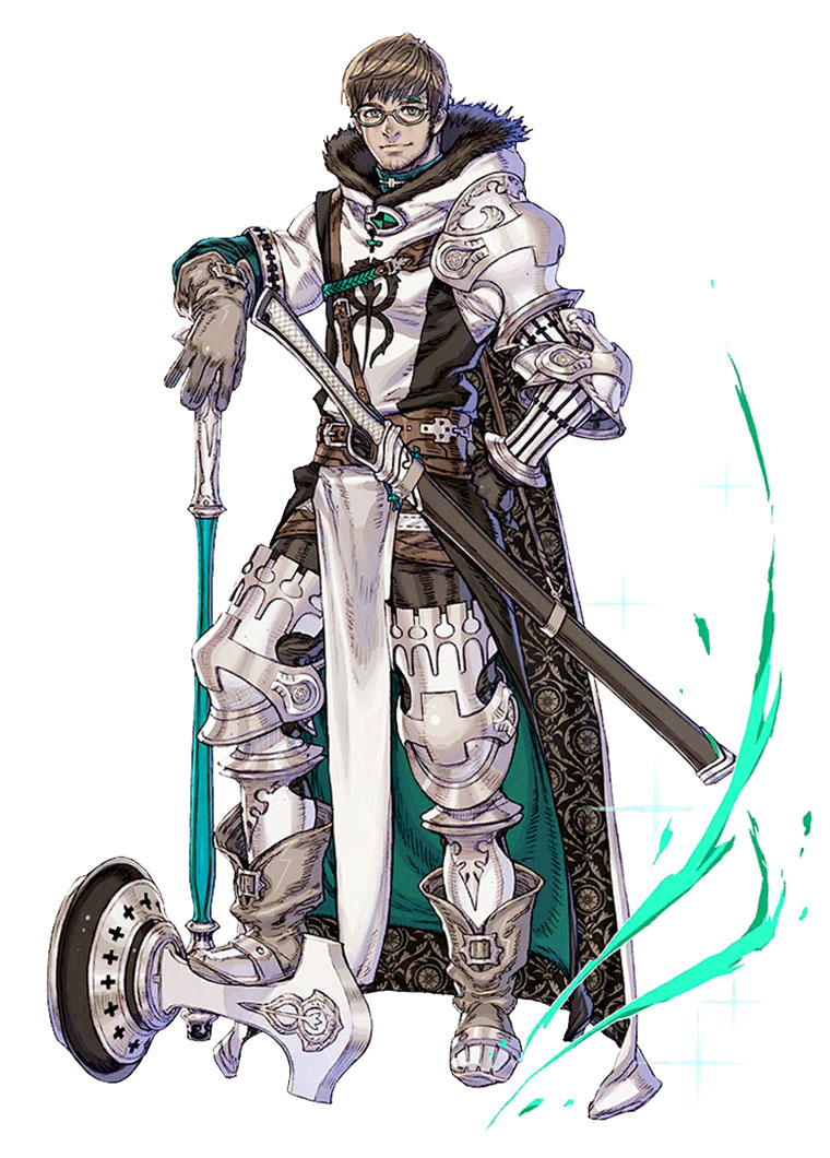 Guardian Kenton Art from Terra Battle 2