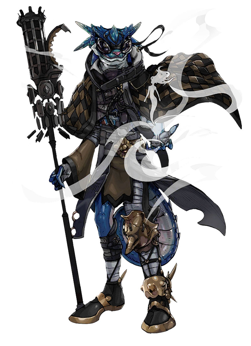 Guardian Kul'Nero DNA Art from Terra Battle 2