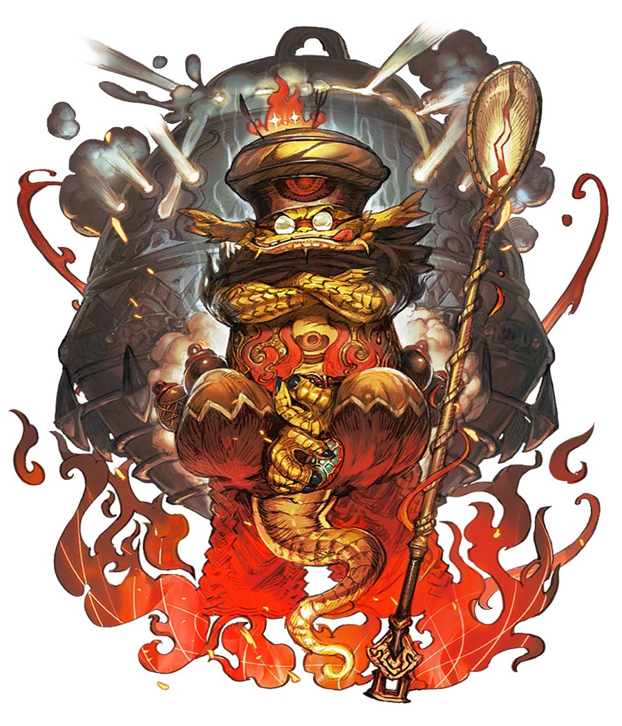 Guardian Kutah'von DNA Art from Terra Battle 2
