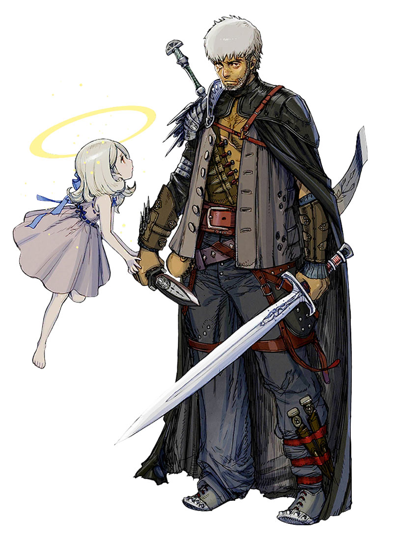 Guardian Kwantas Art from Terra Battle 2