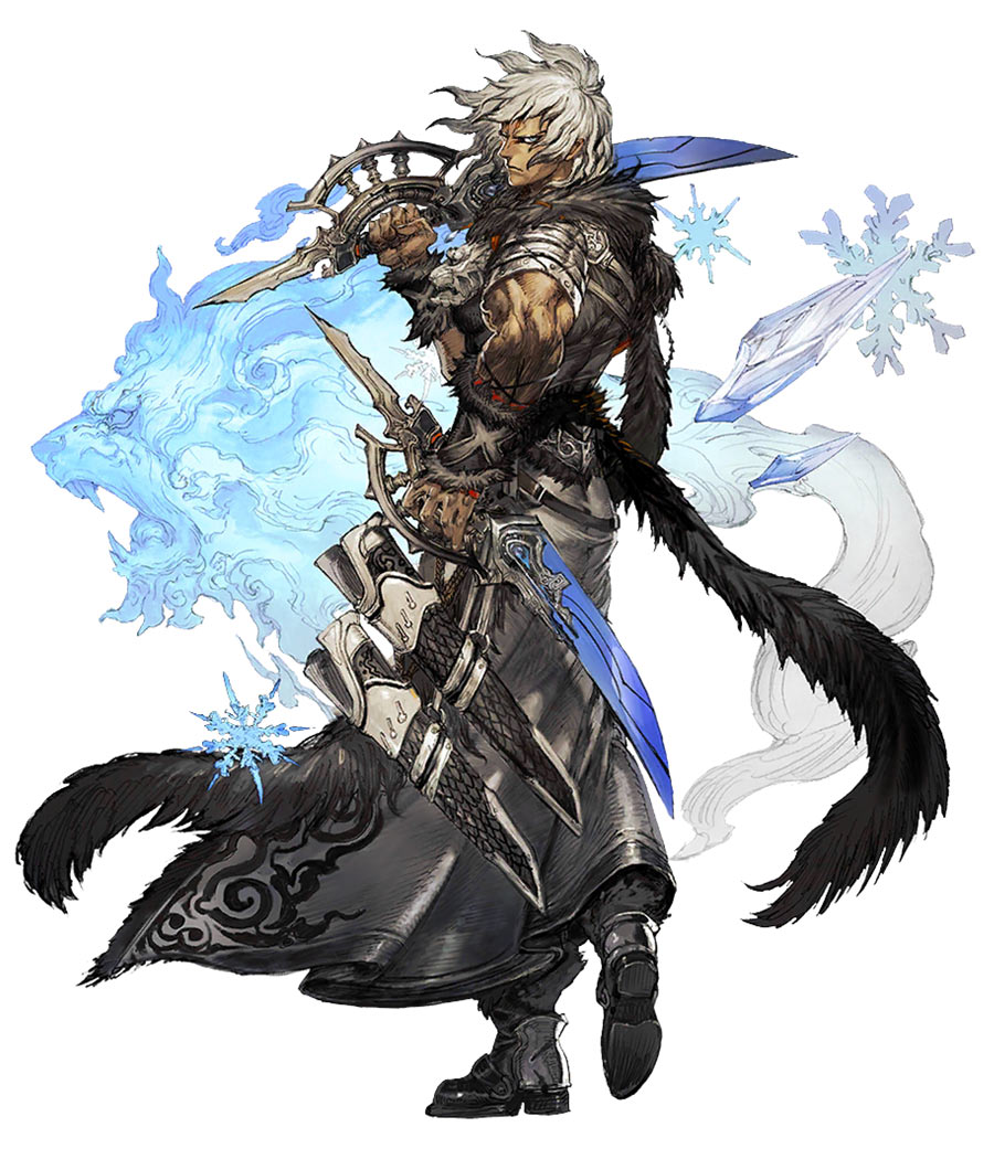 Guardian Leon RNA Art from Terra Battle 2