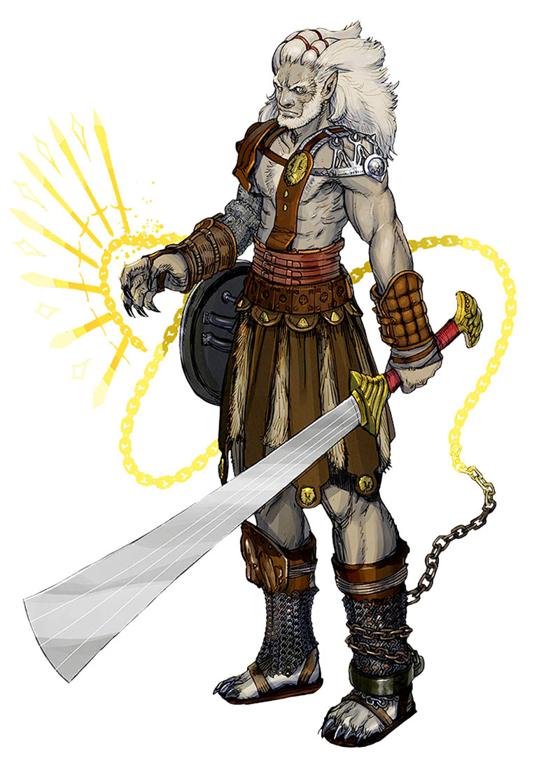 Guardian Lyon DNA Art from Terra Battle 2