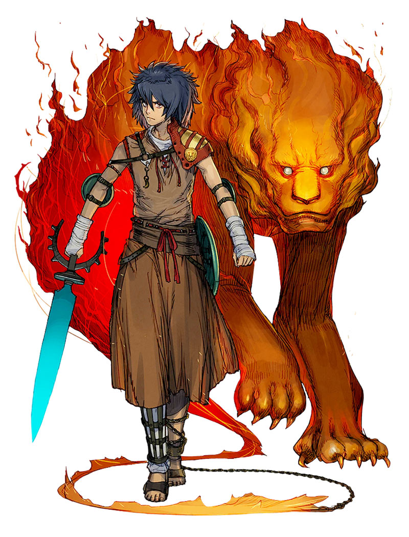 Guardian Lyon Art from Terra Battle 2